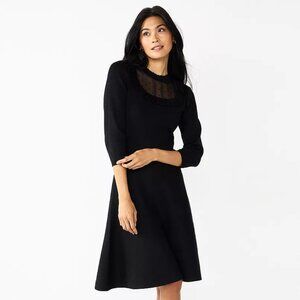 Draper James RSVP black dress size medium